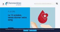 Desktop Screenshot of chennevieres.com